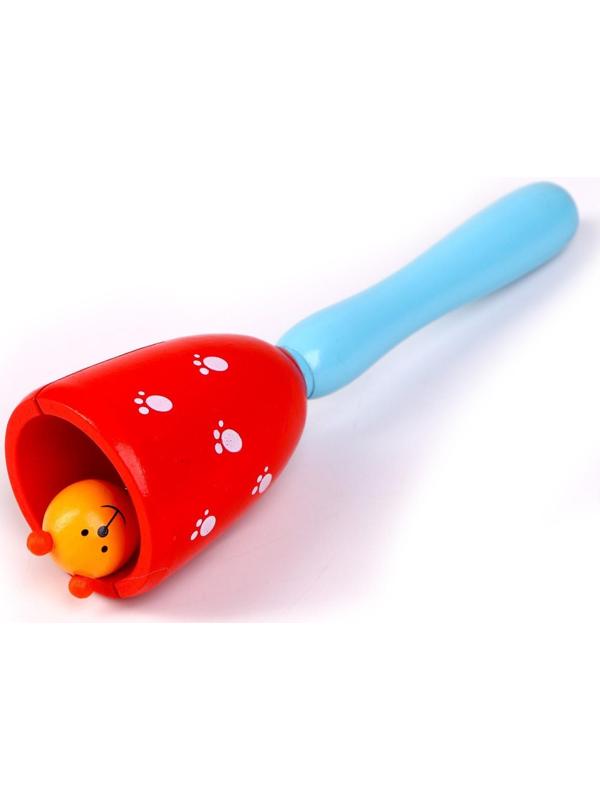 Игрушка музыкальная Колотушка «Колокольчик», цвета МИКС