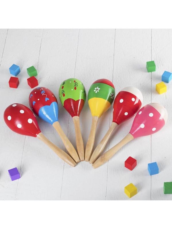 Игрушка музыкальная Маракас , МИКС