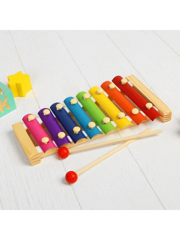 Игрушка музыкальная Металлофон, 8 тонов