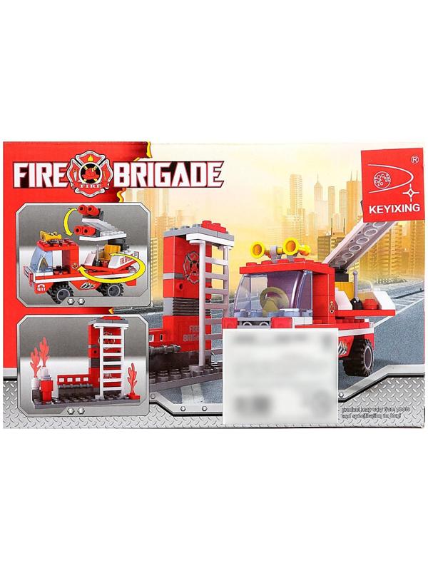 Конструктор «Пожарная бригада», 133 детали