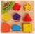 Головоломка «Изучаем цвета и фигуры», 9 объёмных фигур, МИКС
