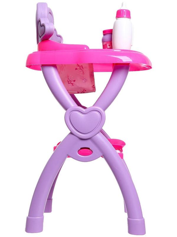 Стульчик для кормления пупса, с аксессуарами