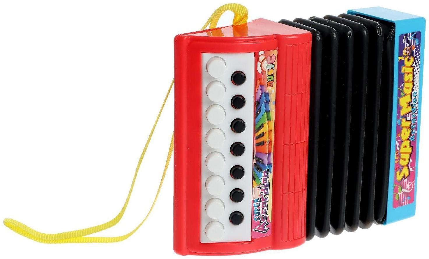 Музыкальная игрушка «Музыкальный взрыв», гармонь, МИКС