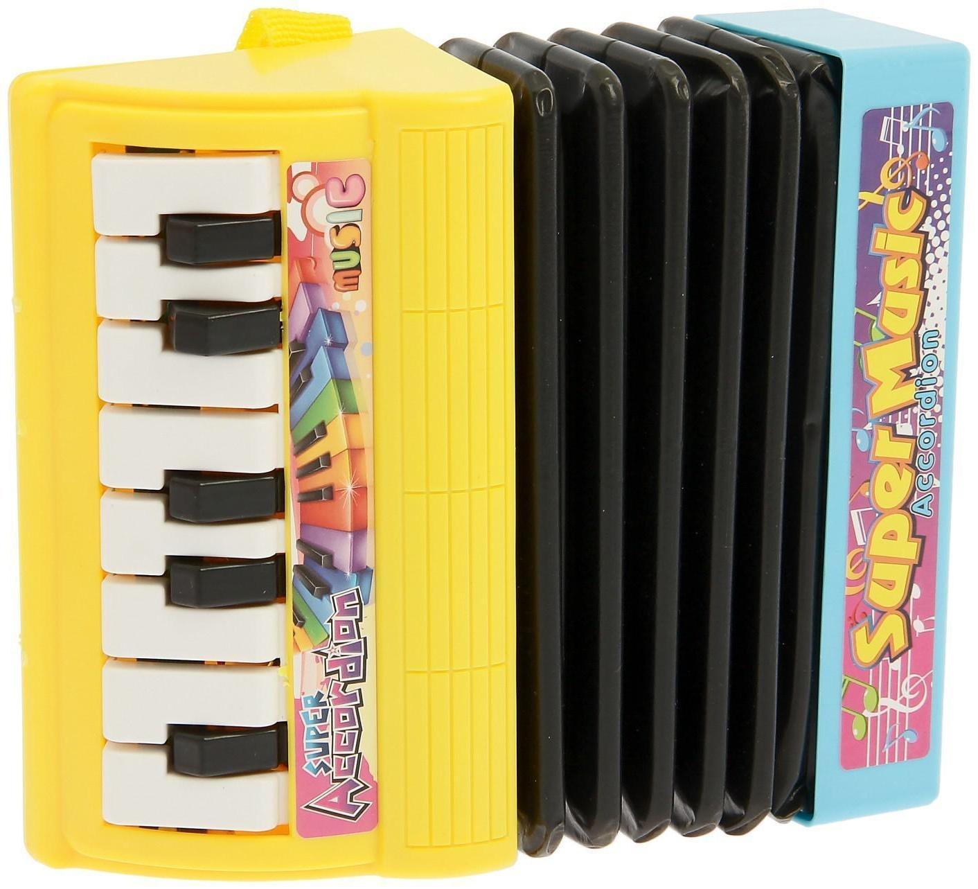 Музыкальная игрушка «Музыкальный взрыв», гармонь, МИКС