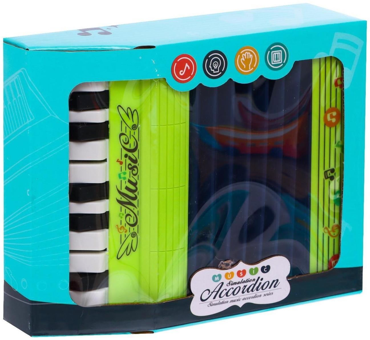 Музыкальная игрушка «Музыкальный взрыв», гармонь, МИКС