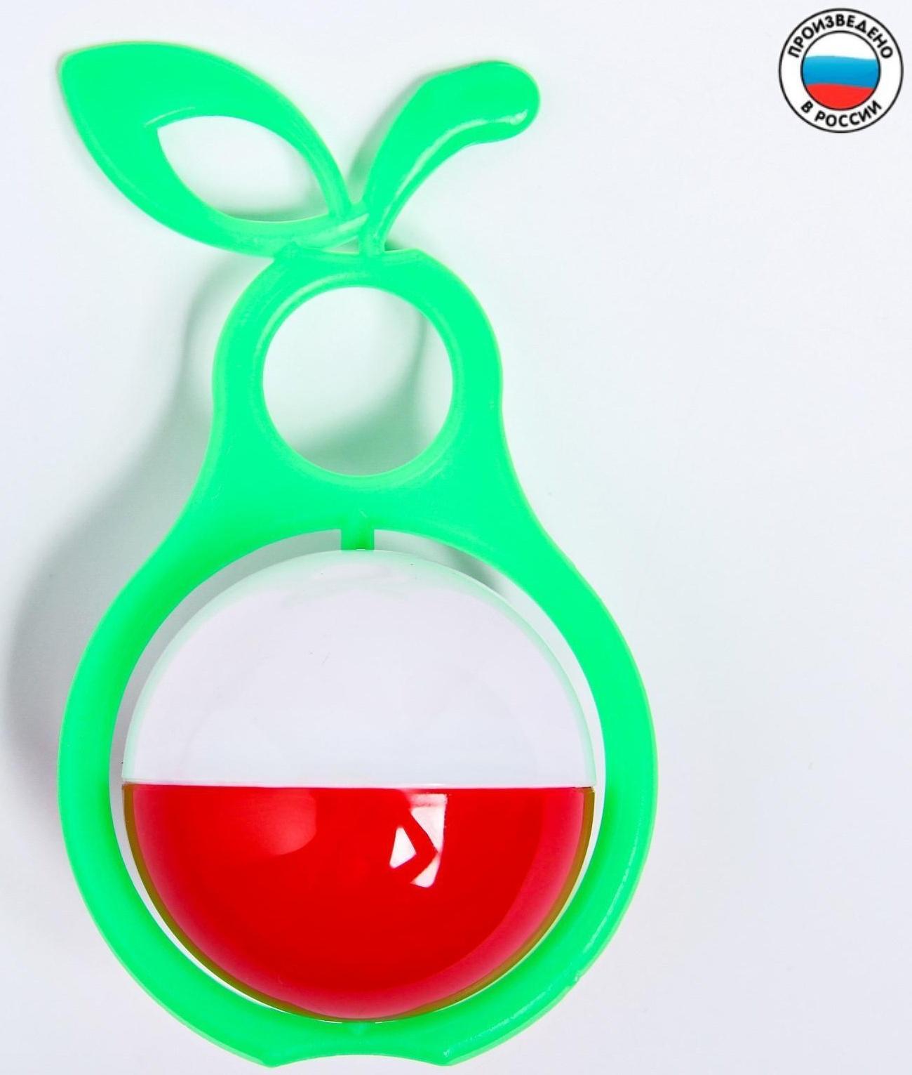 Погремушка «Груша», цвета МИКС