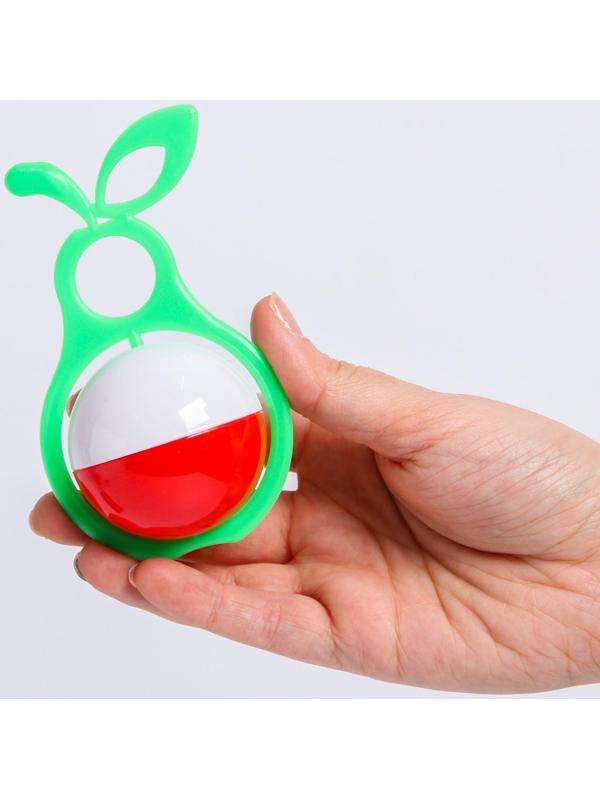 Погремушка «Груша», цвета МИКС