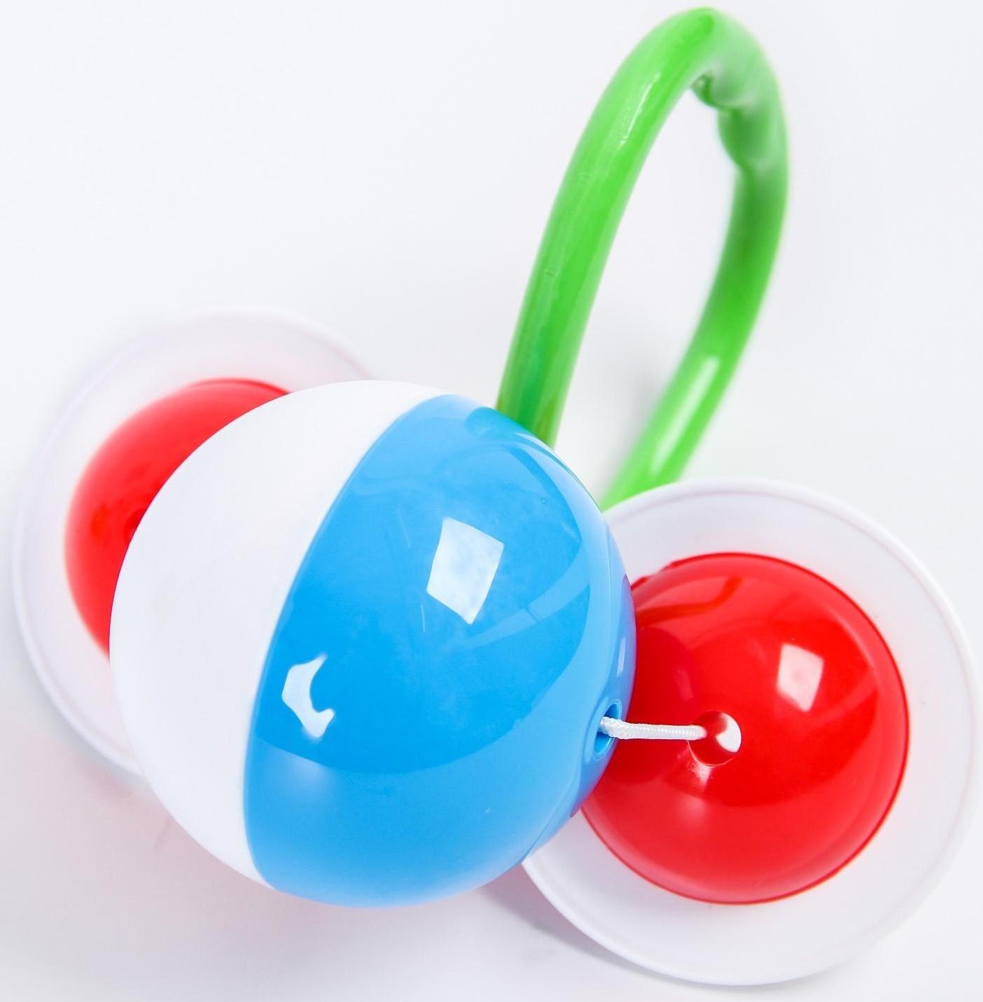 Погремушка «Ягодное лукошко», цвета МИКС