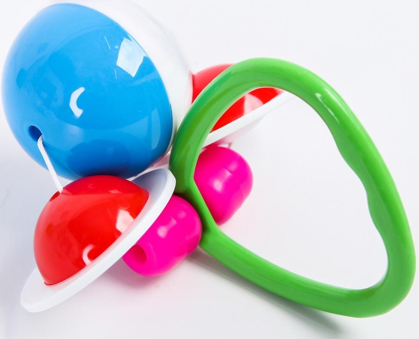 Погремушка «Ягодное лукошко», цвета МИКС