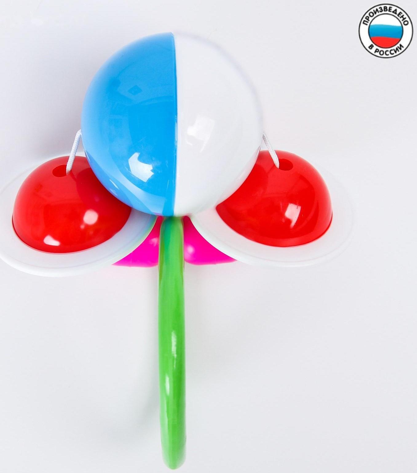 Погремушка «Ягодное лукошко», цвета МИКС