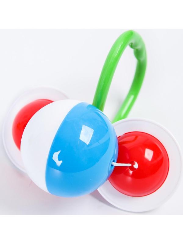 Погремушка «Ягодное лукошко», цвета МИКС