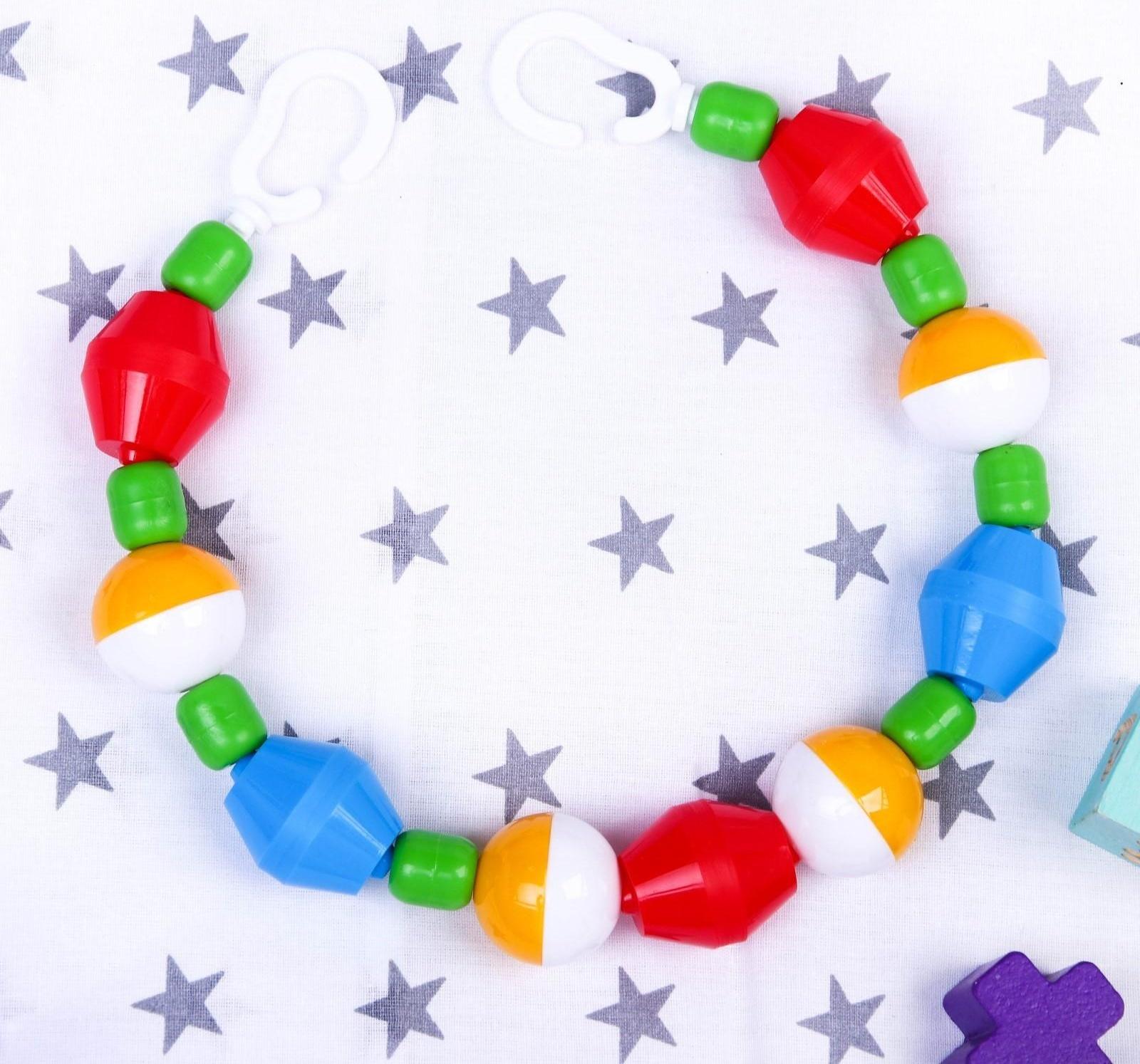 Растяжка на коляску/кроватку «Светлячок», цвет МИКС, р-р 59-85