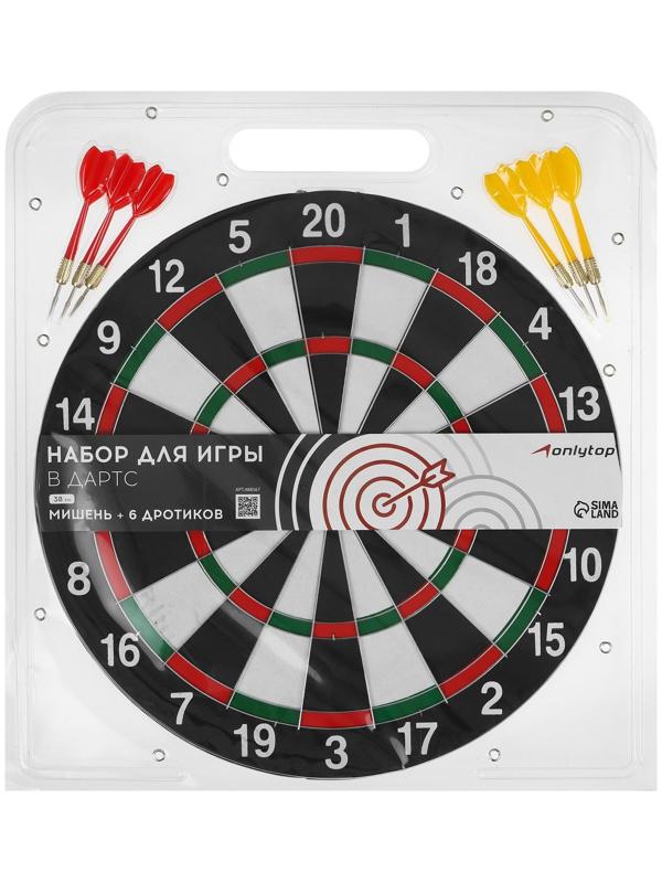 Дартс, d=38 см, 6 дротиков