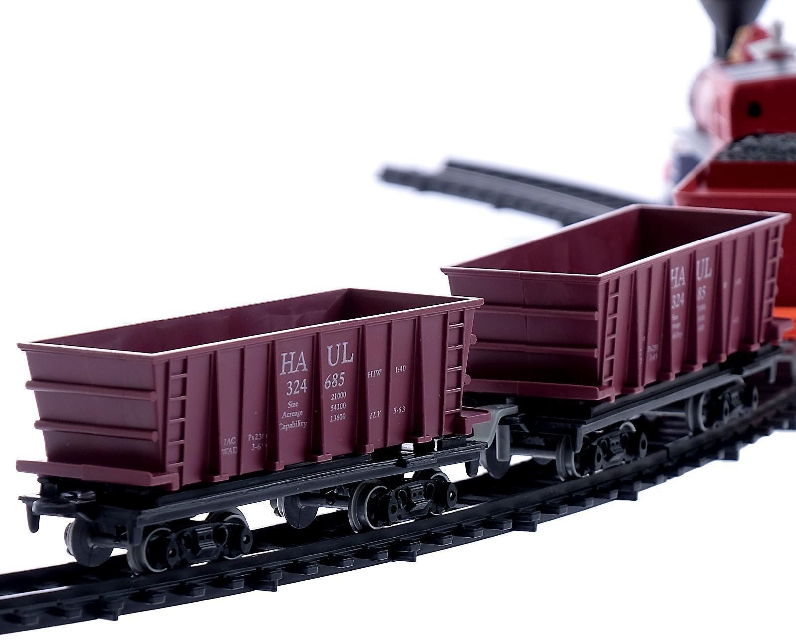 Железная дорога «Паровоз», со светозвуковыми эффектами, протяжённость пути 3,25 м, МИКС