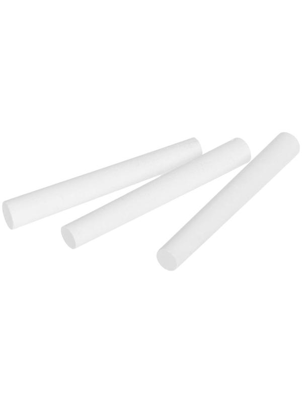 Мел школьный, белый, набор 100 штук, круглый, беспыльный, в картонной коробке