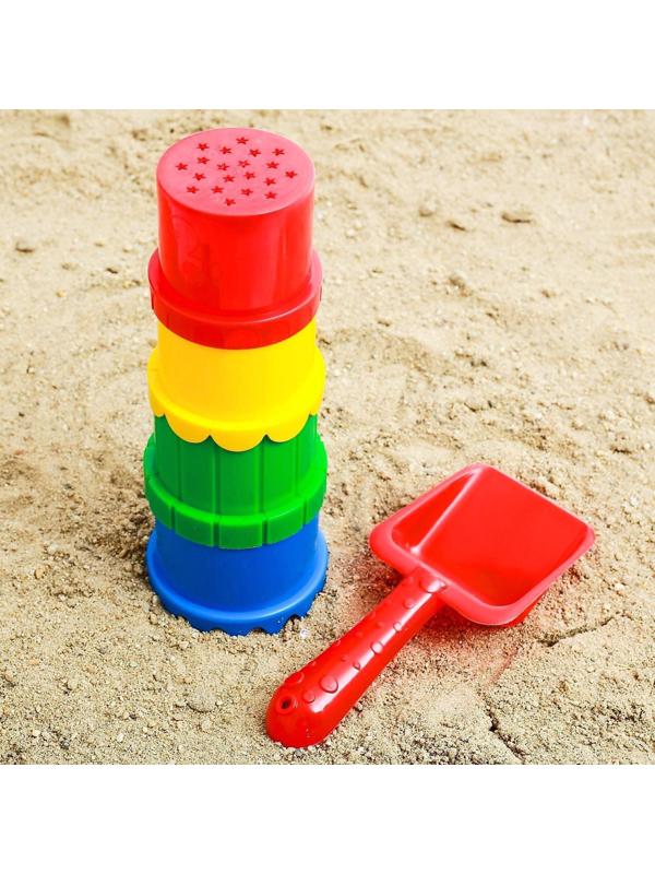 Набор для игры в песке, цвета МИКС