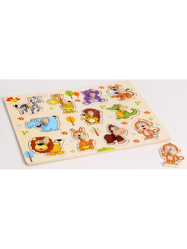 Рамка-вкладыш «Дикие животные»