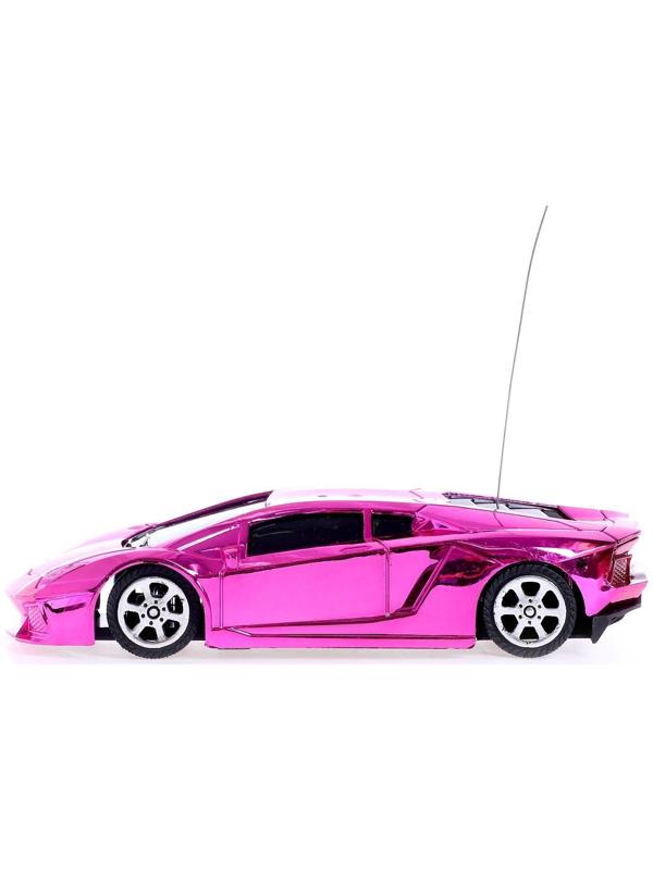 Машина радиоуправляемая «Шоукар», работает от батареек, цвет розовый