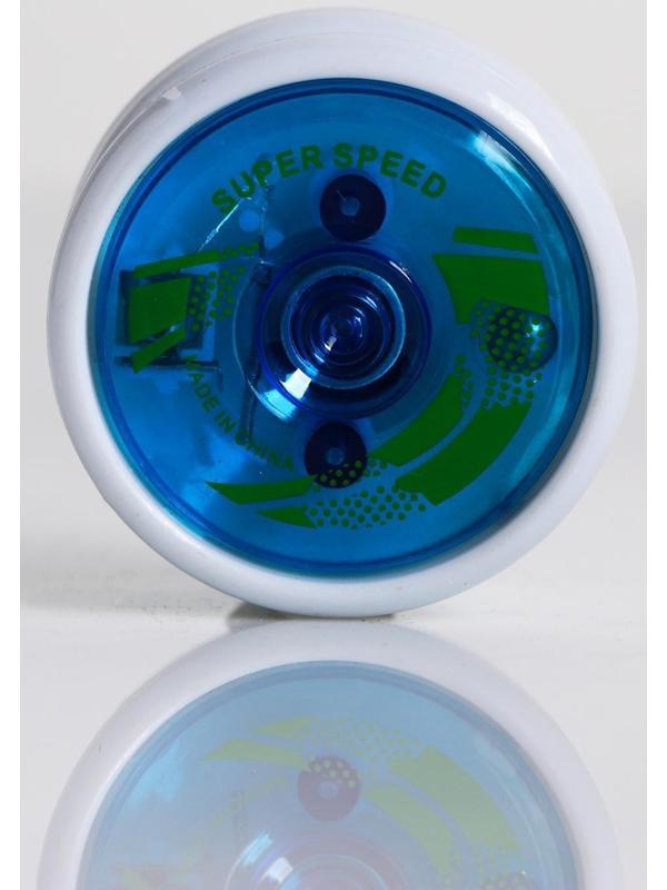 Йо-Йо «Супер», световой, цвет голубой