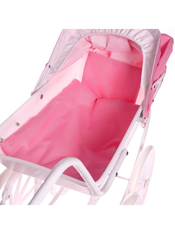 Коляска для кукол «Малыш» универсальная, металлический каркас