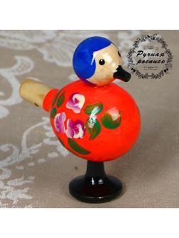 Свистулька «Птичка», 8,5 см, микс, ручная роспись
