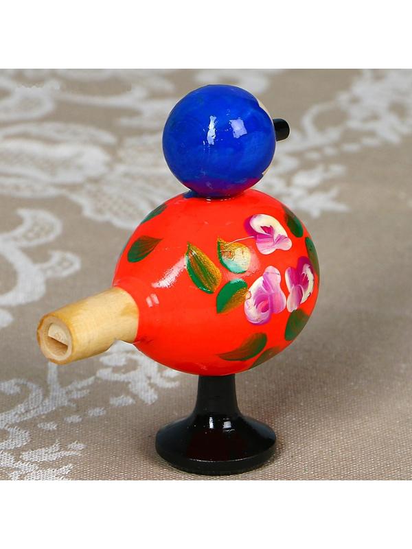 Свистулька «Птичка», 8,5 см, микс, ручная роспись