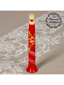 Дудочка «Расписная», 12 см, микс