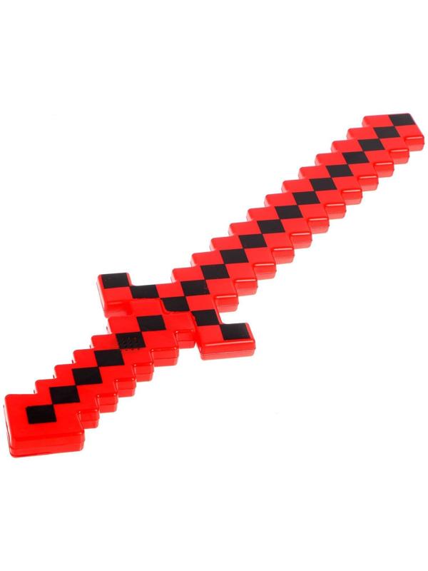 Меч световой «Крафт», световые и звуковые эффекты, работает от батареек, цвета МИКС