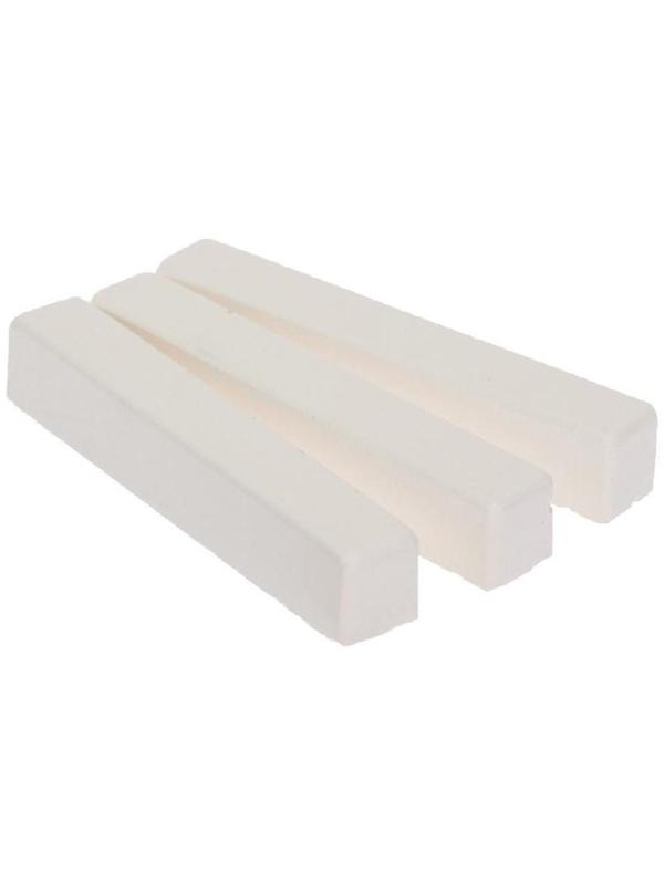 Мелки белые Calligrata, в наборе 3 штуки, квадратные