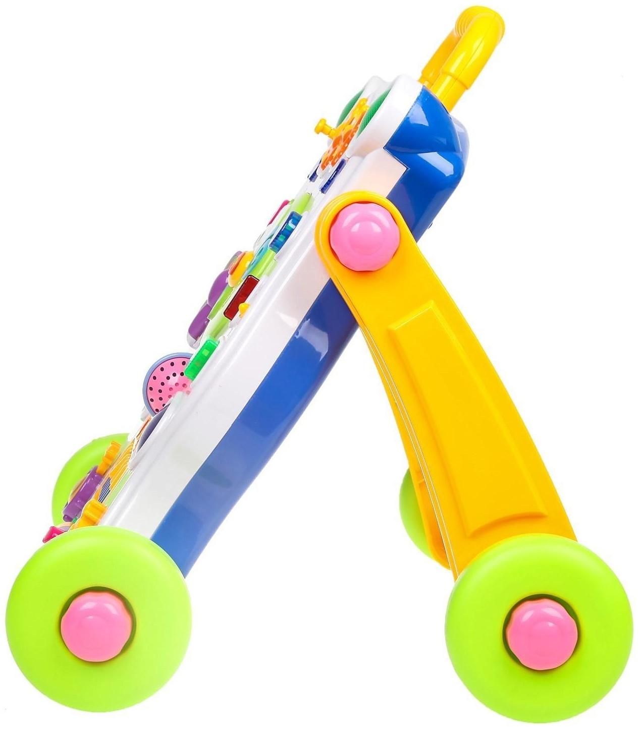 Развивающая каталка-ходунки «Первые шаги», световые и звуковые эффекты