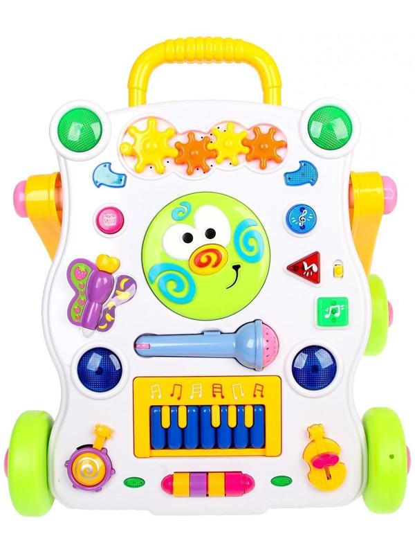 Развивающая каталка-ходунки «Первые шаги», световые и звуковые эффекты