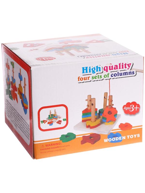 Пирамидка логическая «Пазл»