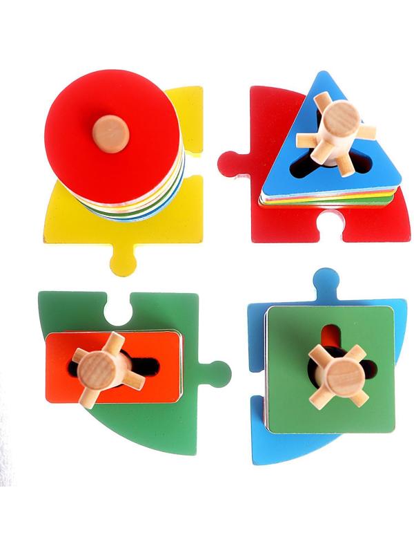 Пирамидка логическая «Пазл»