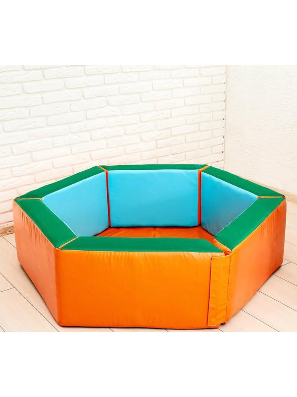 Мягкий модуль «Бассейн шестигранный», МИКС