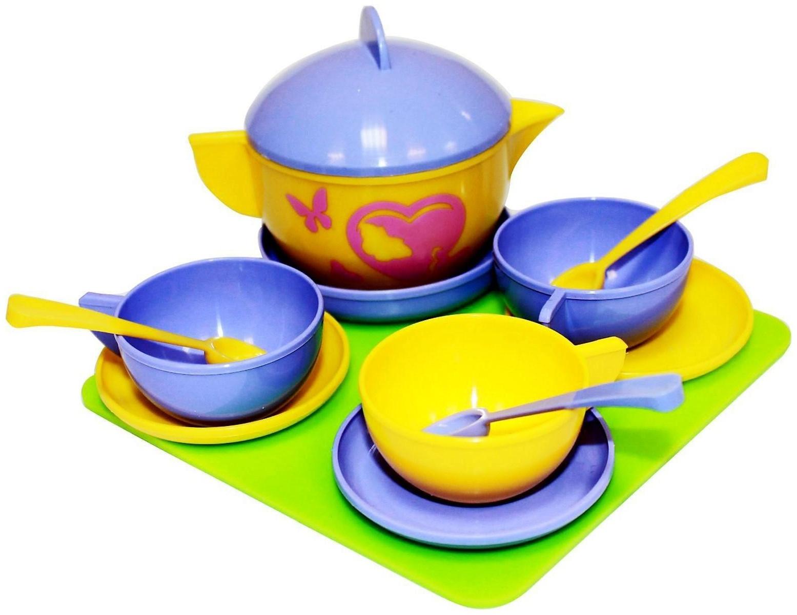 Набор посуды «Чайное трио», 12 элементов