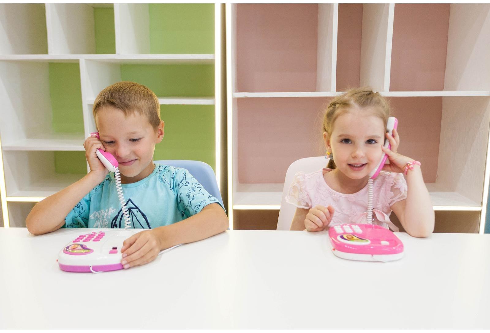 Телефон «Давай поговорим», в наборе 2 телефона, МИКС