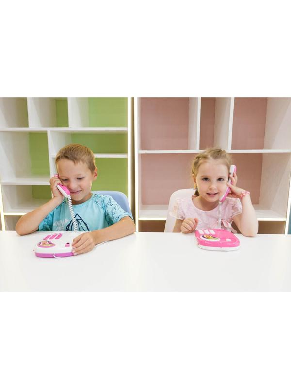 Телефон «Давай поговорим», в наборе 2 телефона, МИКС