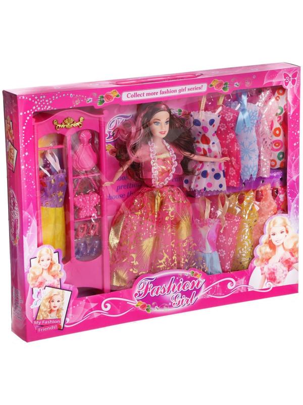 Кукла-модель «Анна» с набором платьев, с аксессуарами, цвета МИКС