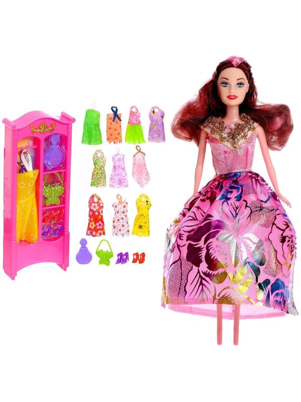 Кукла-модель «Анна» с набором платьев, с аксессуарами, цвета МИКС