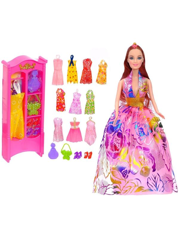 Кукла-модель «Анна» с набором платьев, с аксессуарами, цвета МИКС