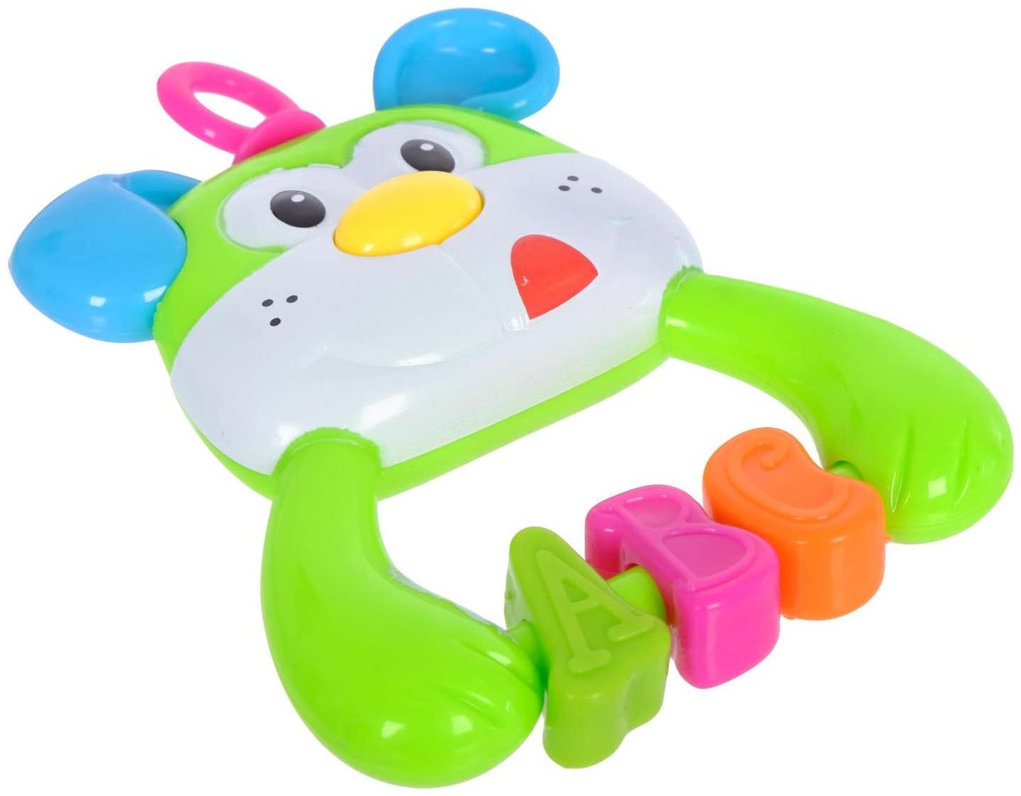 Погремушка «Собачка», цвета МИКС