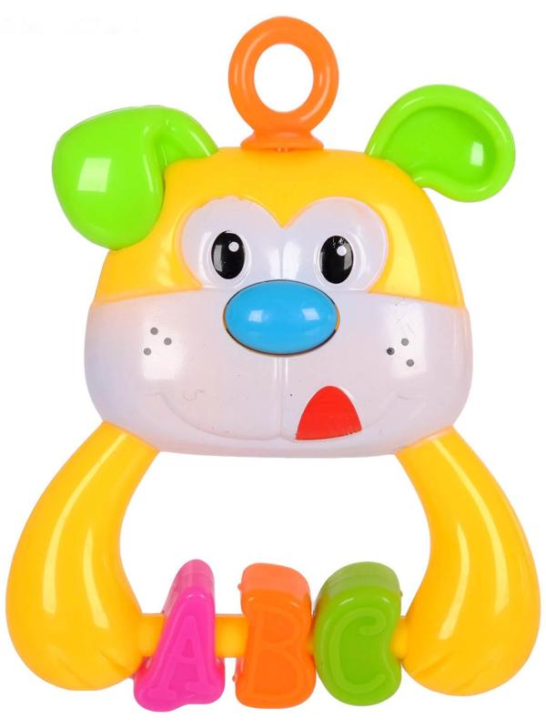 Погремушка «Собачка», цвета МИКС