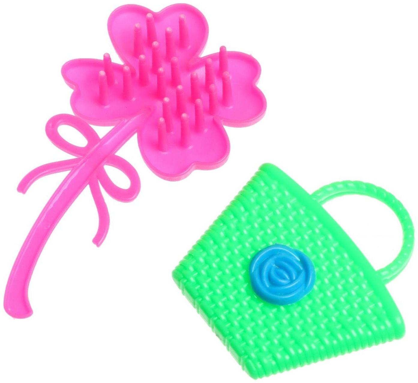 Кукла-модель «Яна» в платье с аксессуарами, МИКС