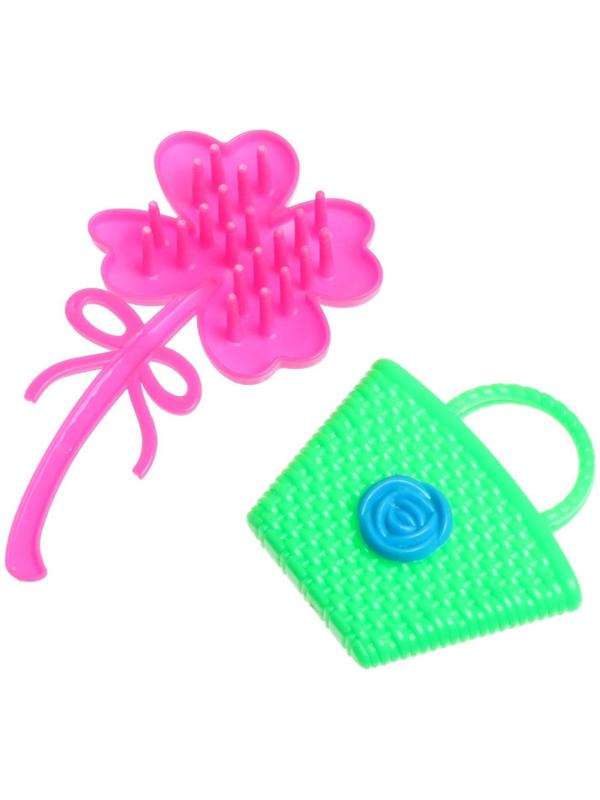 Кукла-модель «Яна» в платье с аксессуарами, МИКС