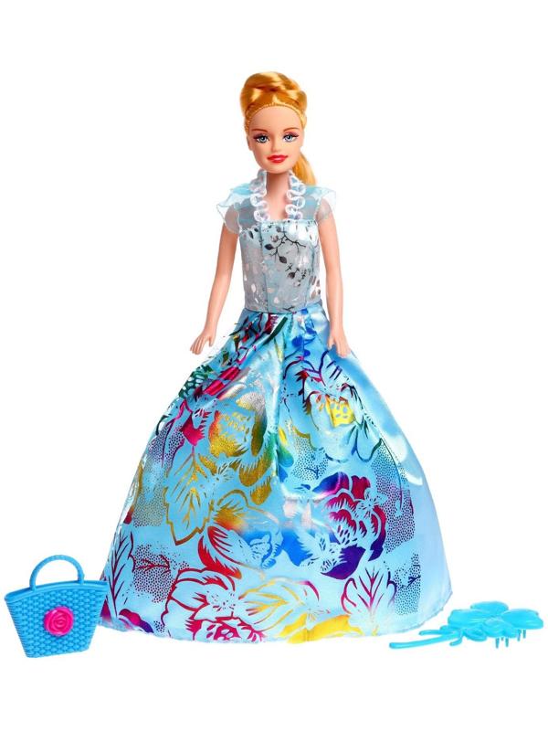 Кукла-модель «Яна» в платье с аксессуарами, МИКС