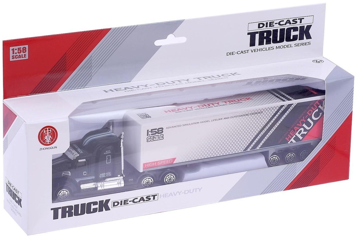 Грузовик металлический «Дальнобойщик», 1:58