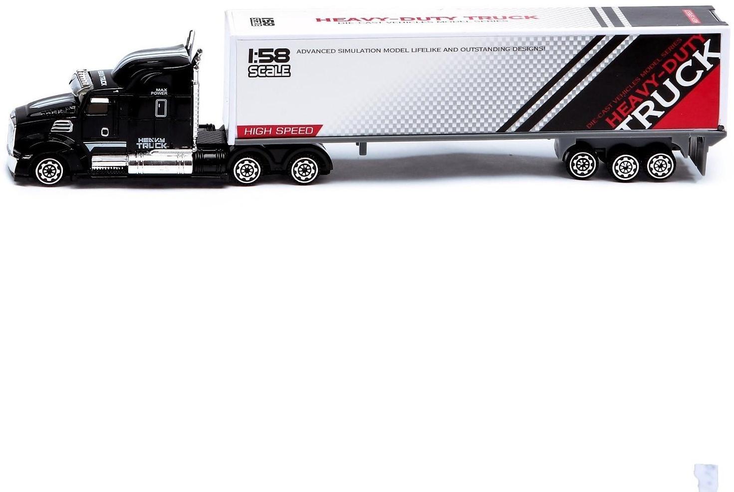 Грузовик металлический «Дальнобойщик», 1:58