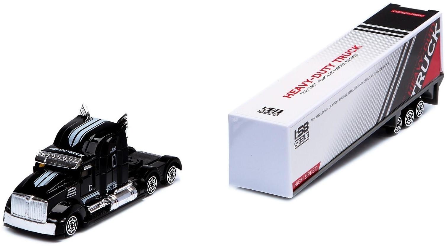 Грузовик металлический «Дальнобойщик», 1:58