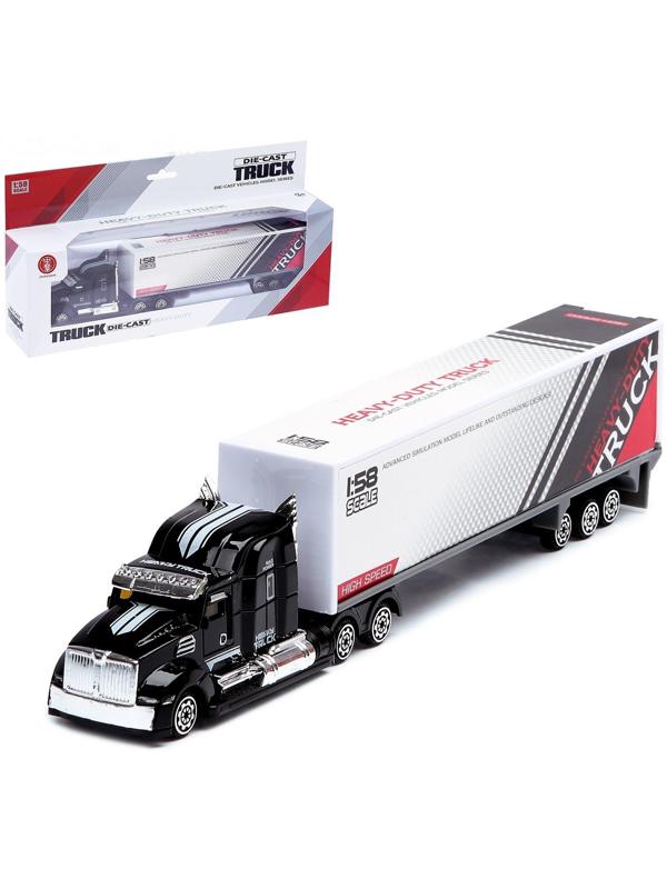 Грузовик металлический «Дальнобойщик», 1:58