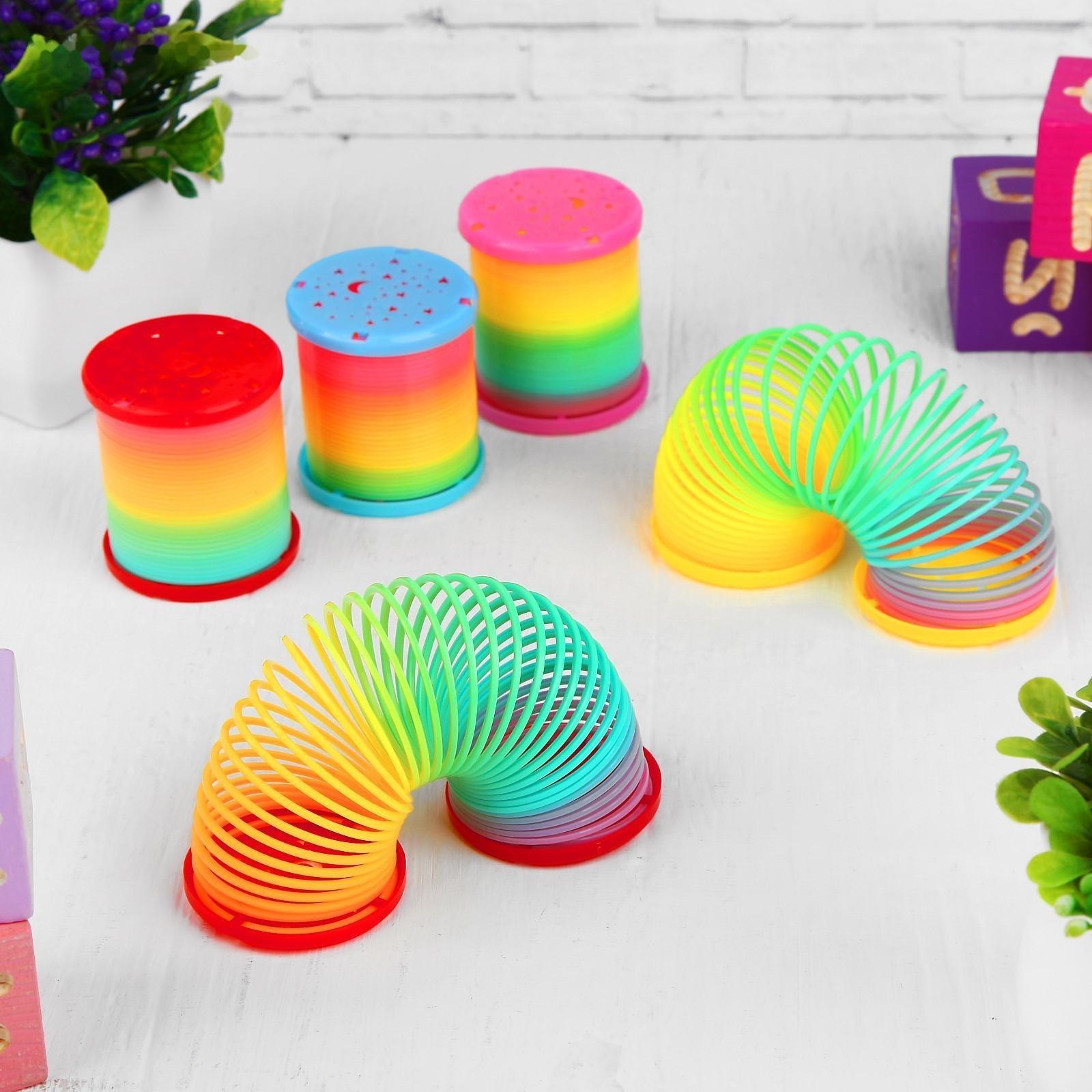 Пружинка-радуга «Звёздочки», 1 шт.